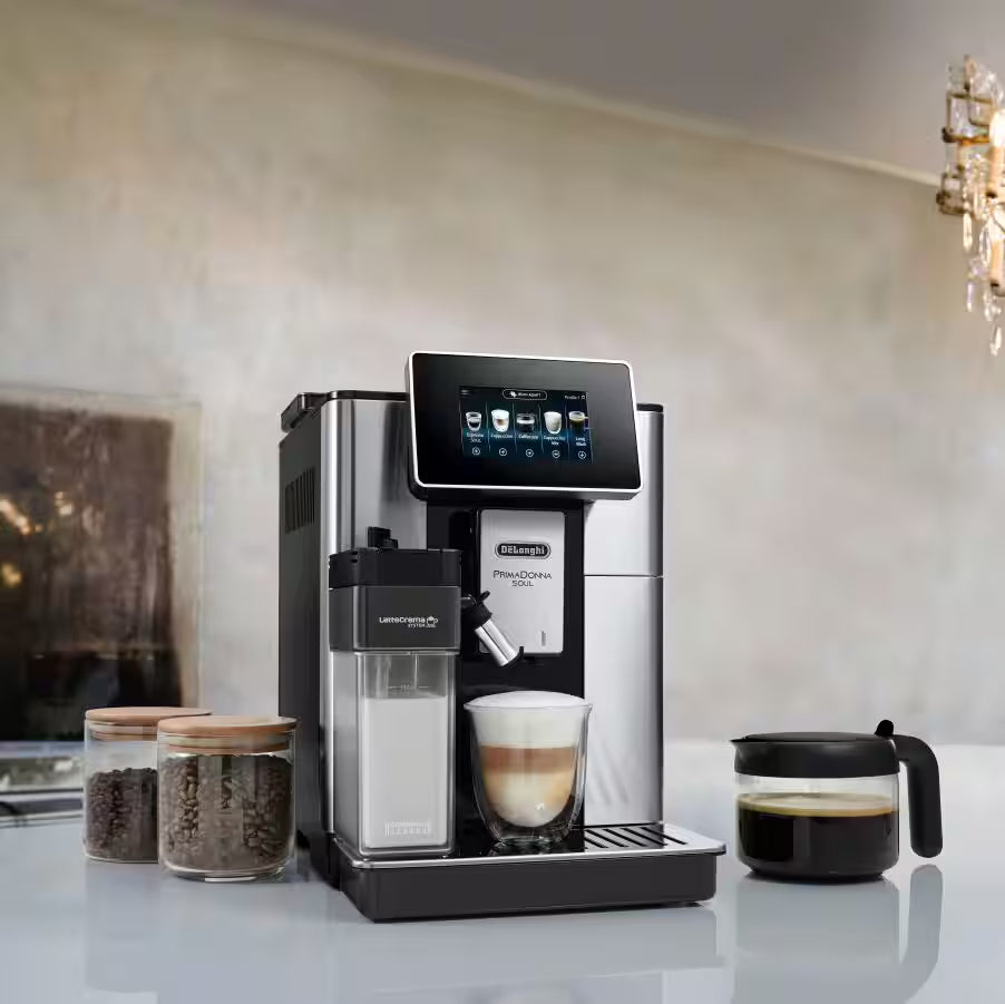 De'Longhi Primadonna Soul Bean-to-Cup Automatic Coffee Machine - BrewMaster's Elite