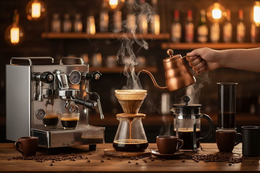 Coffee Brewing Methods: From Pour-Over to Espresso