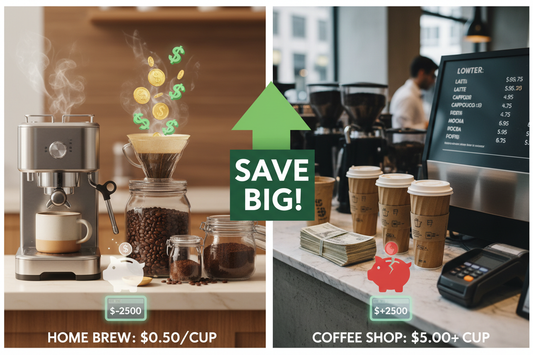 How Much Can You Really Save Brewing Coffee at Home?