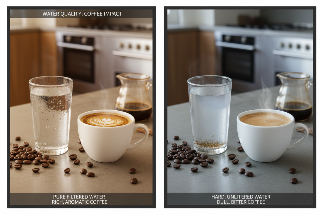 How Water Quality Affects Coffee at Home and What to Do About It