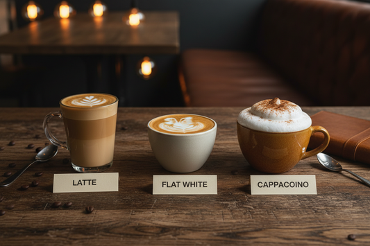 Latte vs Flat White vs Cappuccino: What's the Difference? (2026)