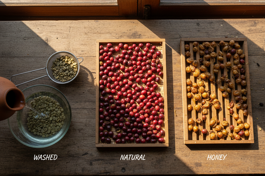 Processing Methods Explained: Washed, Natural, Honey (2026)