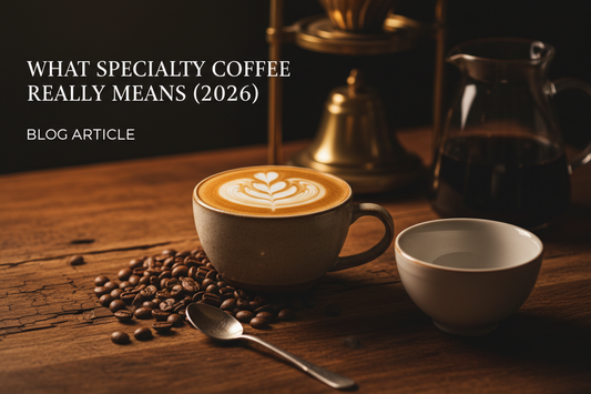 What Speciality Coffee Really Means (2026)