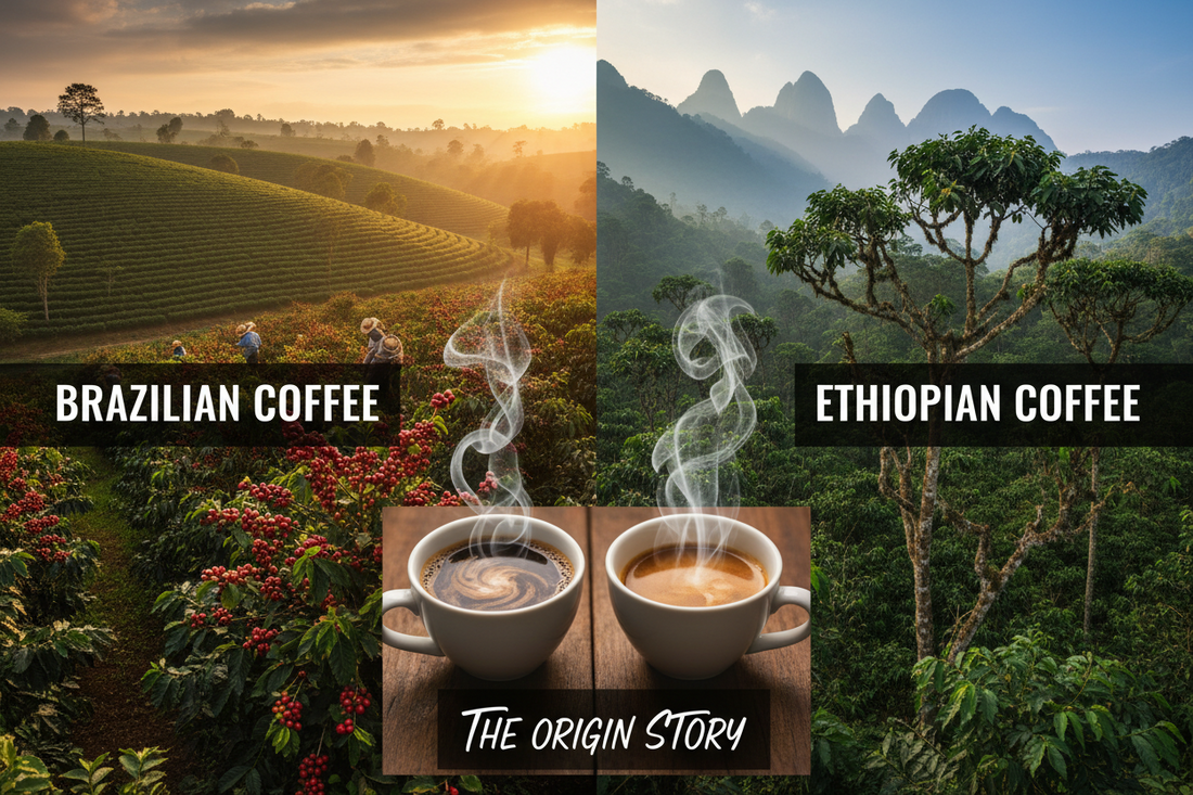 Why Coffee from Brazil Tastes Different to Ethiopia