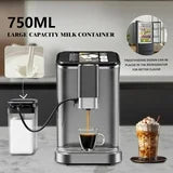 Litake Fully Automatic Espresso Machine 20 Bar, 1350W Espresso and Cappuccino Machine with Automatic Milk Frother, Gift for Coffee Lover - BrewMaster's Elite