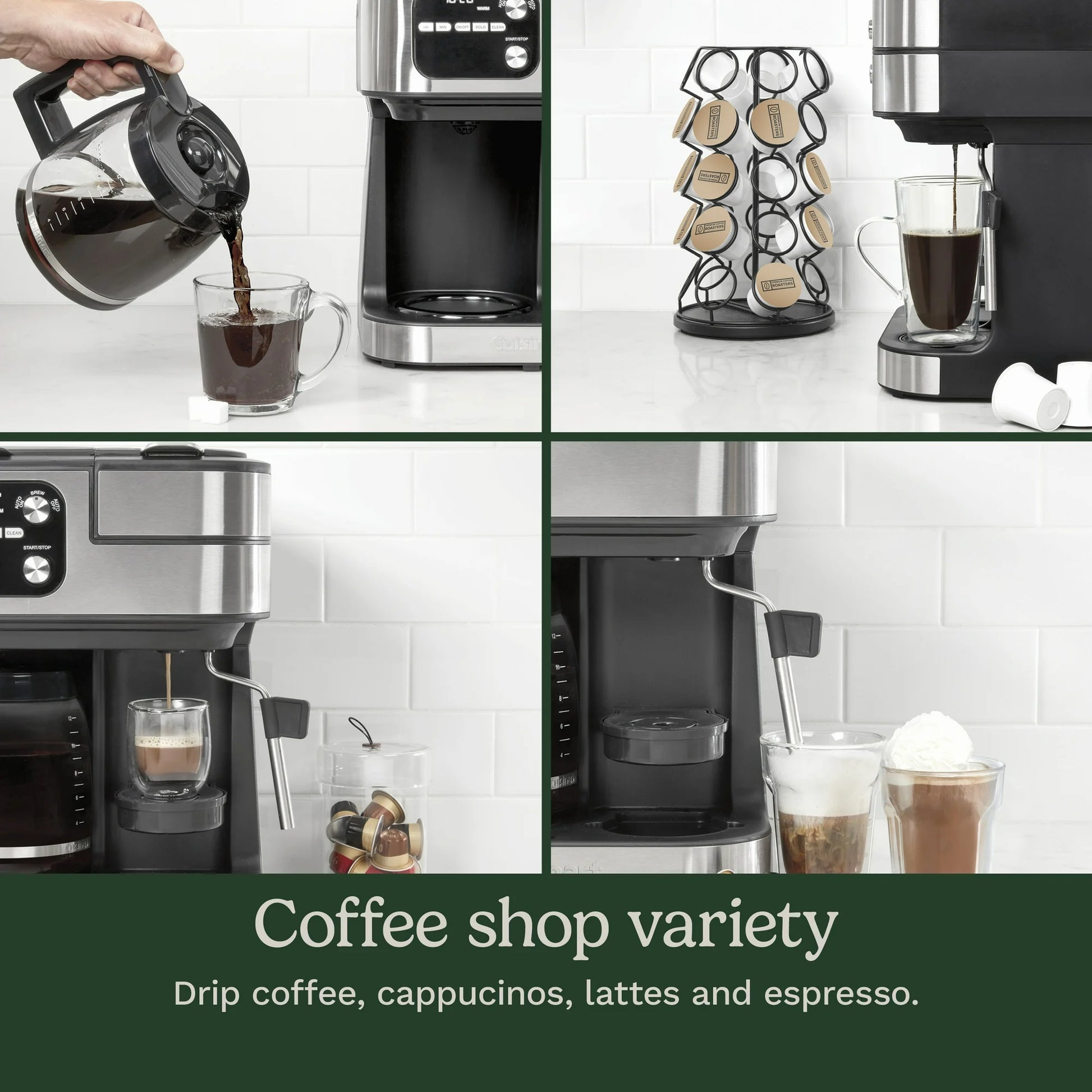 Cuisinart Coffee Center Barista Bar 4-in-1 Coffee Maker, New, SS-4N1 - BrewMaster's Elite