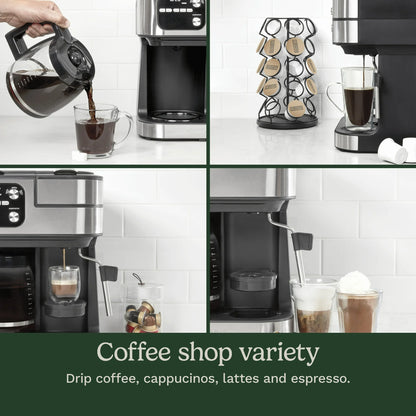 Cuisinart Coffee Center Barista Bar 4-in-1 Coffee Maker, New, SS-4N1 - BrewMaster's Elite