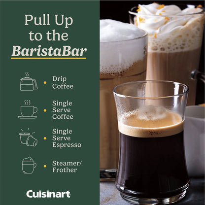 Cuisinart Coffee Center Barista Bar 4-in-1 Coffee Maker, New, SS-4N1 - BrewMaster's Elite