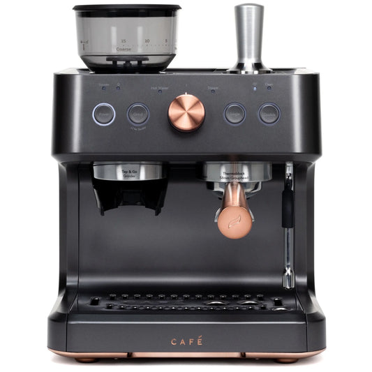 Cafe Automatic Espresso Machine, 15 Bars, Black Espresso Machines - BrewMaster's Elite