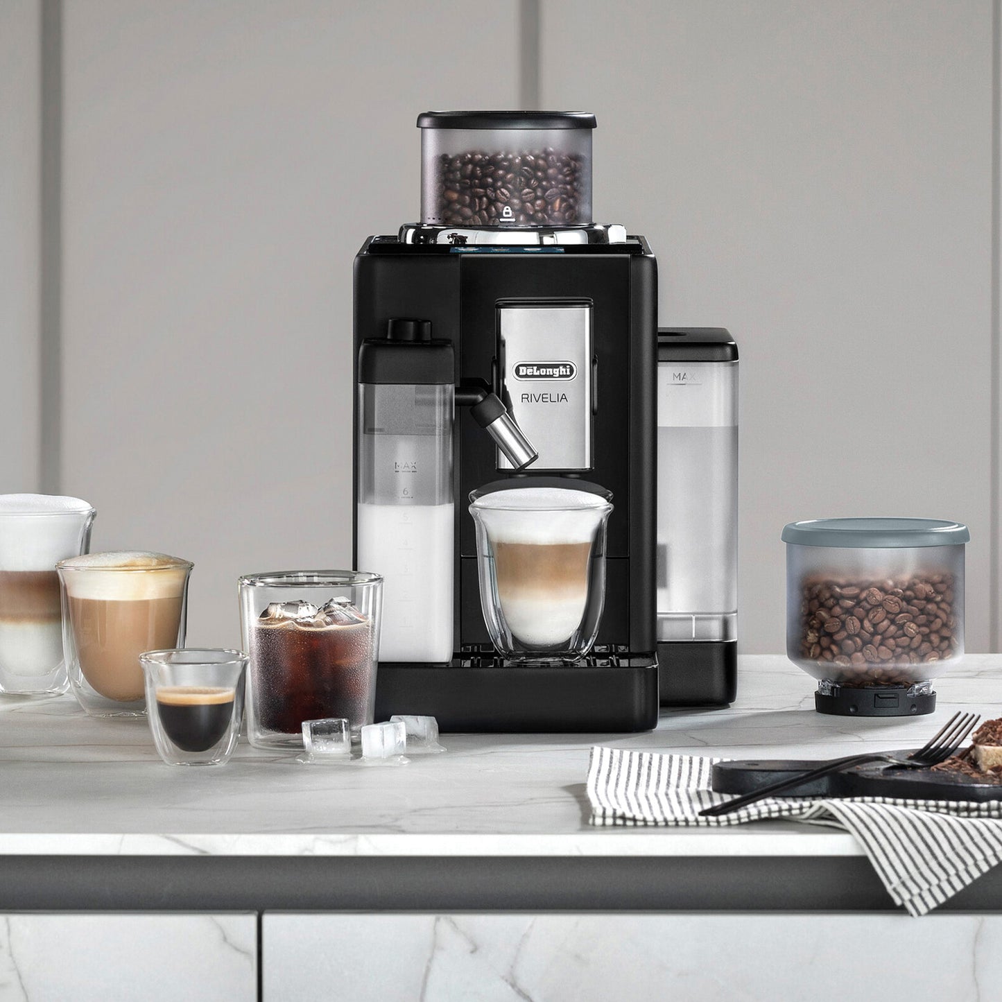 De'Longhi Rivelia Bean to Cup Automatic Coffee Machine