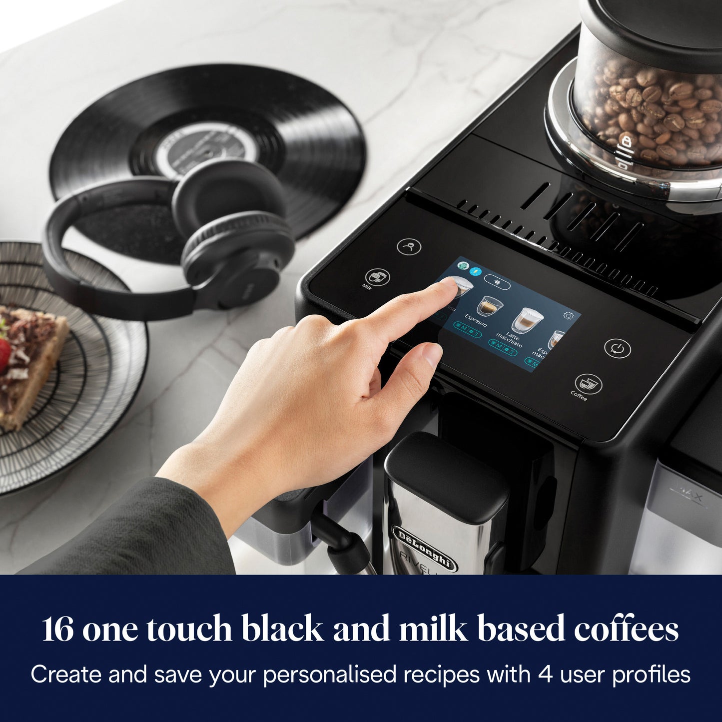 De'Longhi Rivelia Bean to Cup Automatic Coffee Machine