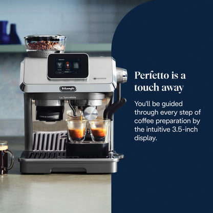 De’Longhi La Specialista Touch Manual Pump Bean to Cup Espresso Coffee Machine