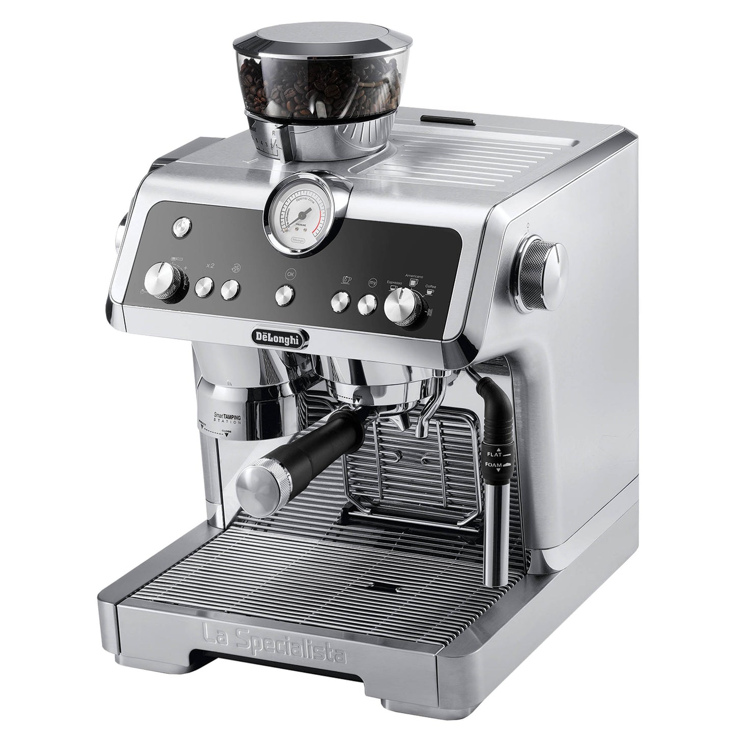 De’Longhi La Specialista Opera Bean to Cup Manual Coffee Machine with HomeCafe Kit