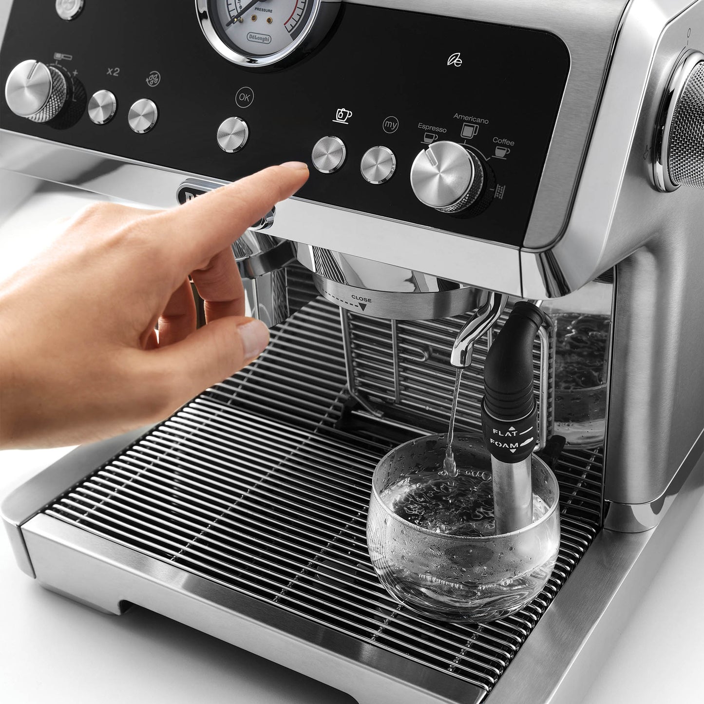 De’Longhi La Specialista Opera Bean to Cup Manual Coffee Machine with HomeCafe Kit