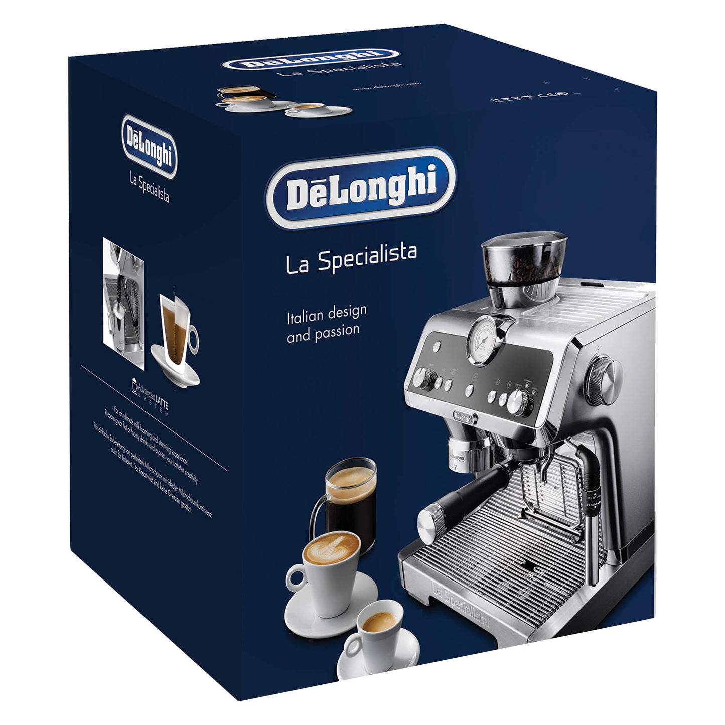 De’Longhi La Specialista Opera Bean to Cup Manual Coffee Machine with HomeCafe Kit