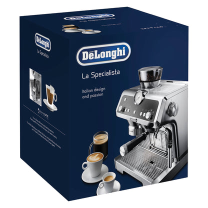 De’Longhi La Specialista Opera Bean to Cup Manual Coffee Machine with HomeCafe Kit