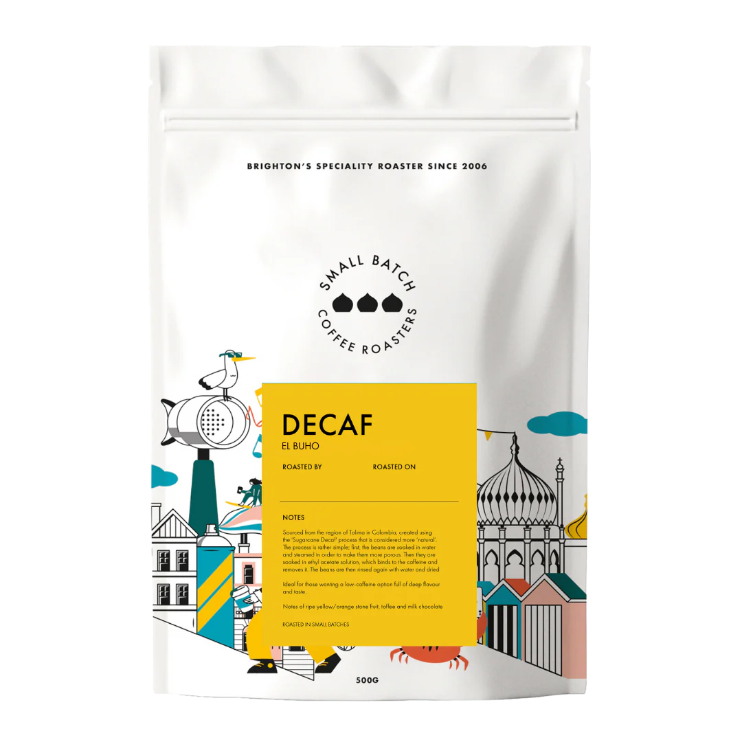 Small Batch Coffee Roasters – Decaf Espresso (El Buho)