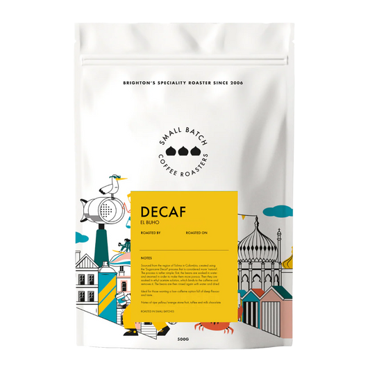 Small Batch Coffee Roasters – Decaf Espresso (El Buho)