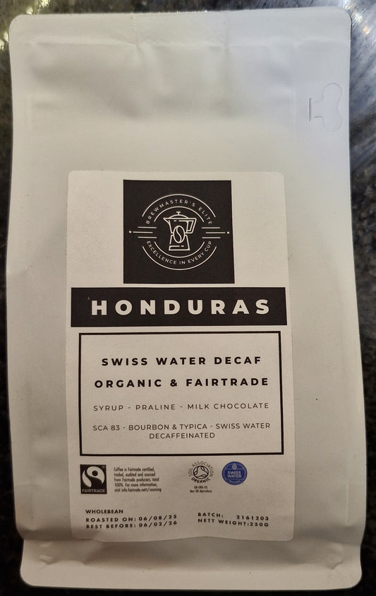 Honduras - Organic & Fair Trade - Decaffeinated - BrewMaster's Elite