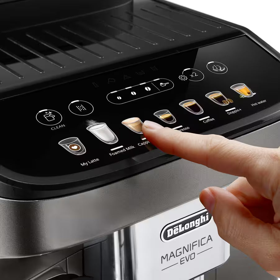 De'Longhi Magnifica Evo Milk Bean-to-Cup Automatic Coffee Machine